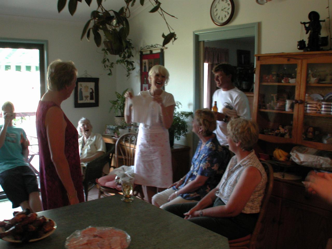 Christmas dinner at Bonnet Bay.