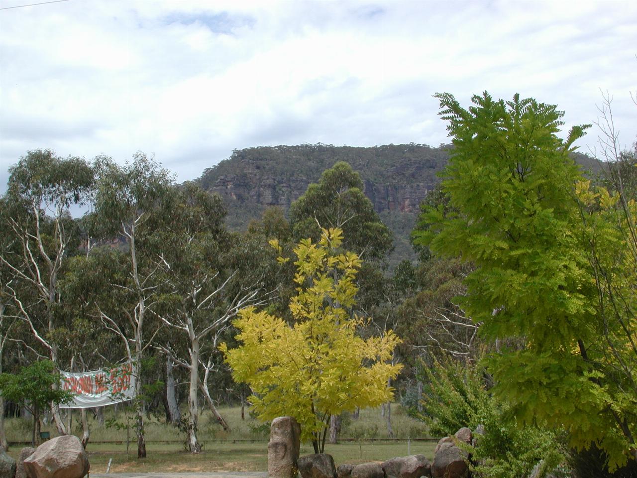 Megalong Valley Cafe where Enid & I had lunch.