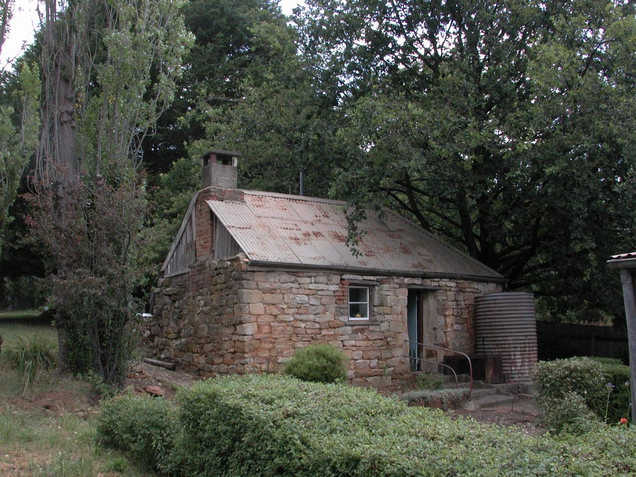 The old cookhouse on the Morton estate