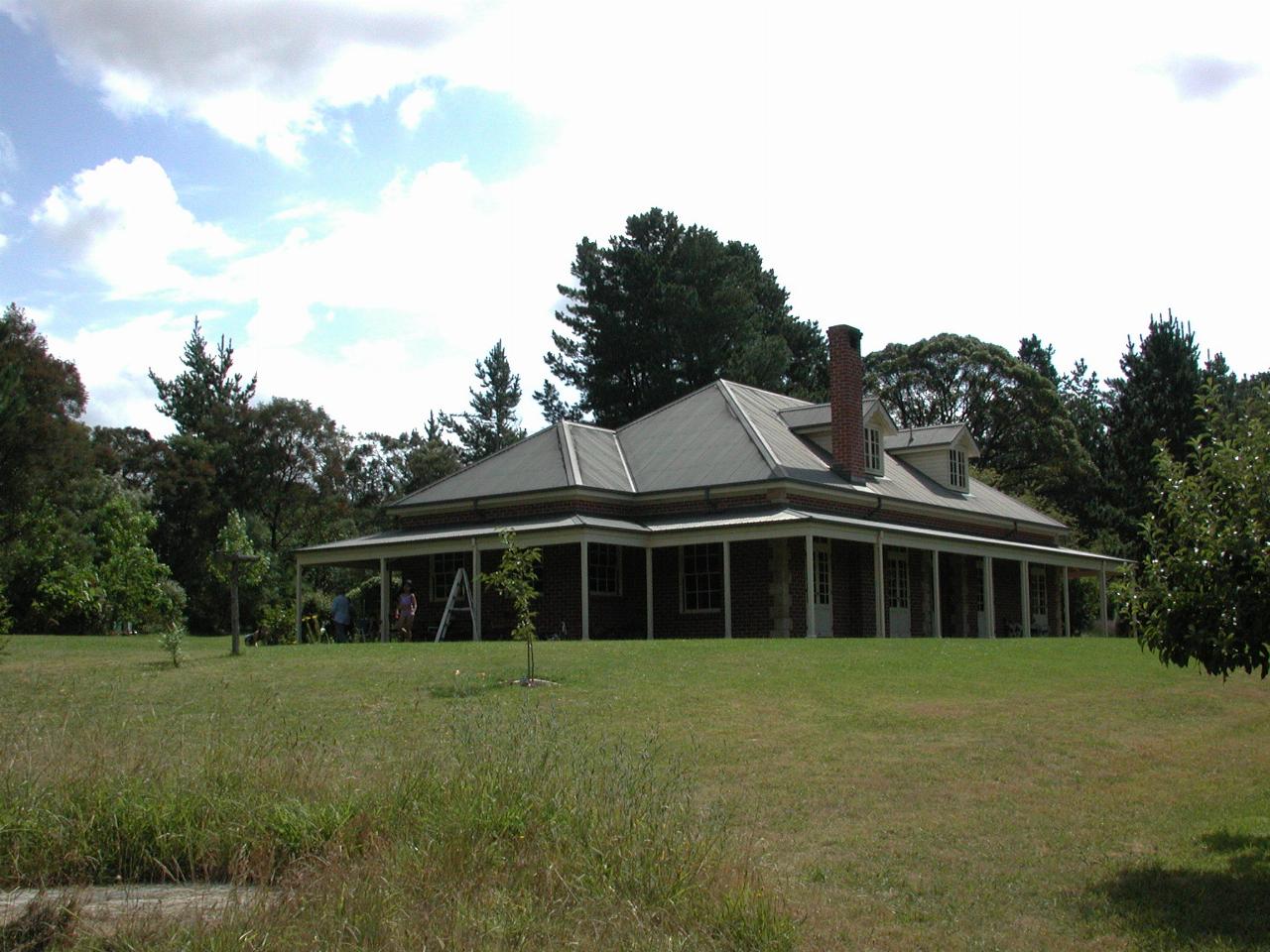 The new house on the Morton estate at Berrima