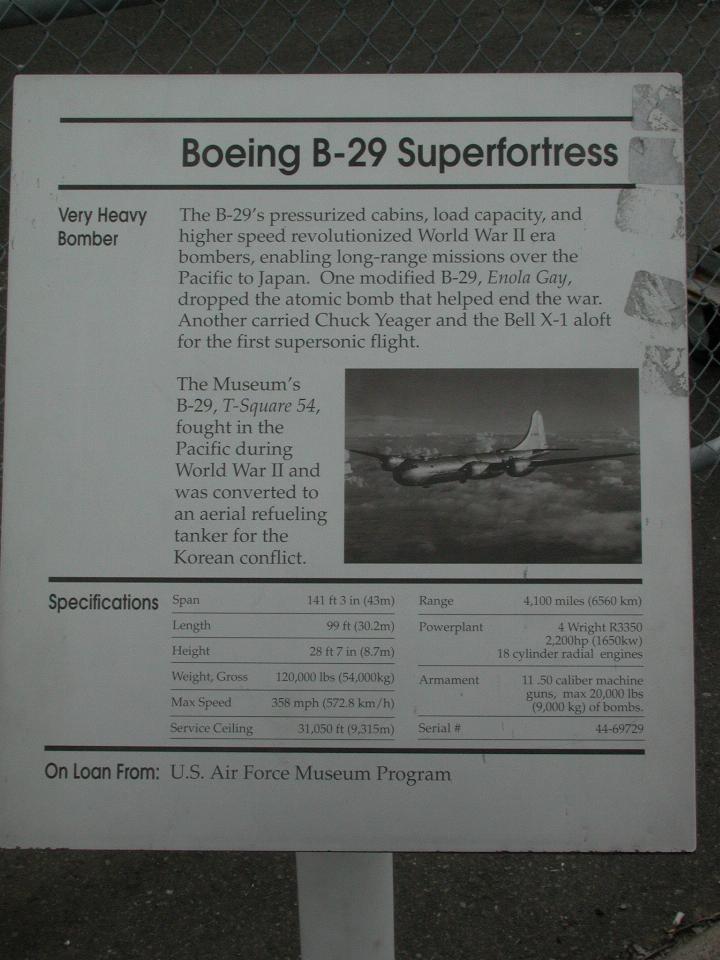 Details of B29