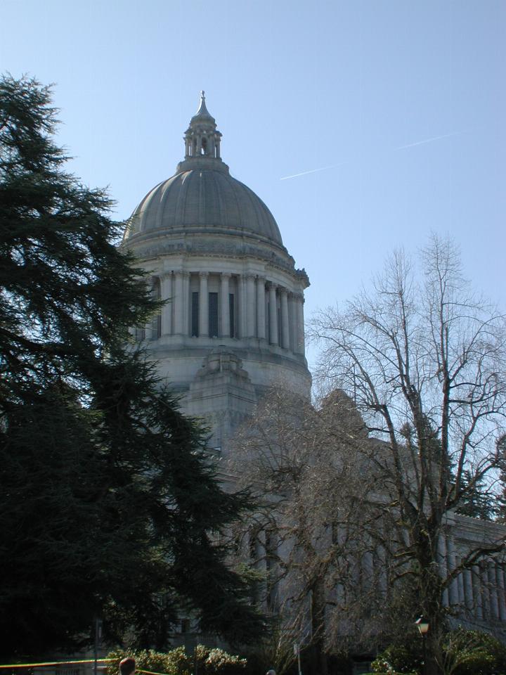 Capitol Building, viewed from WW I Memorial, NE corner