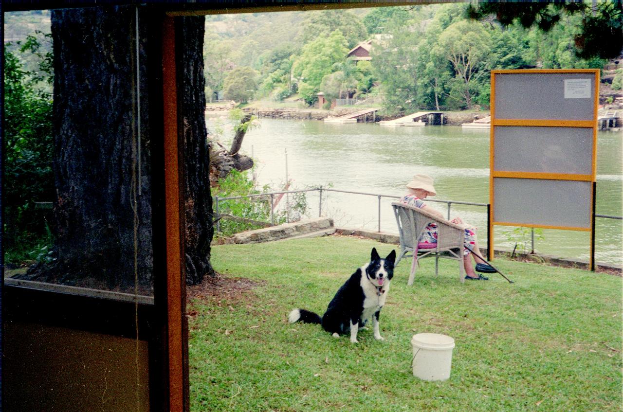 Last photos of Mum & Nix - at Cameron & Michelle's Woronora home