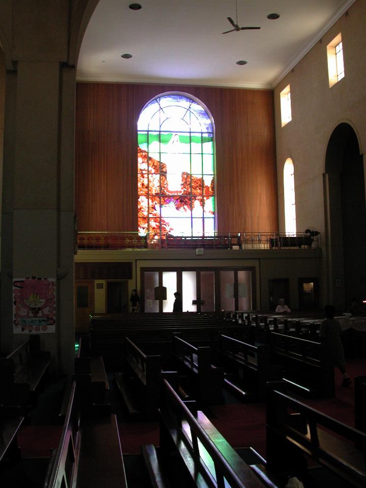 Inside Our Lady of Lourdes, Earlwood