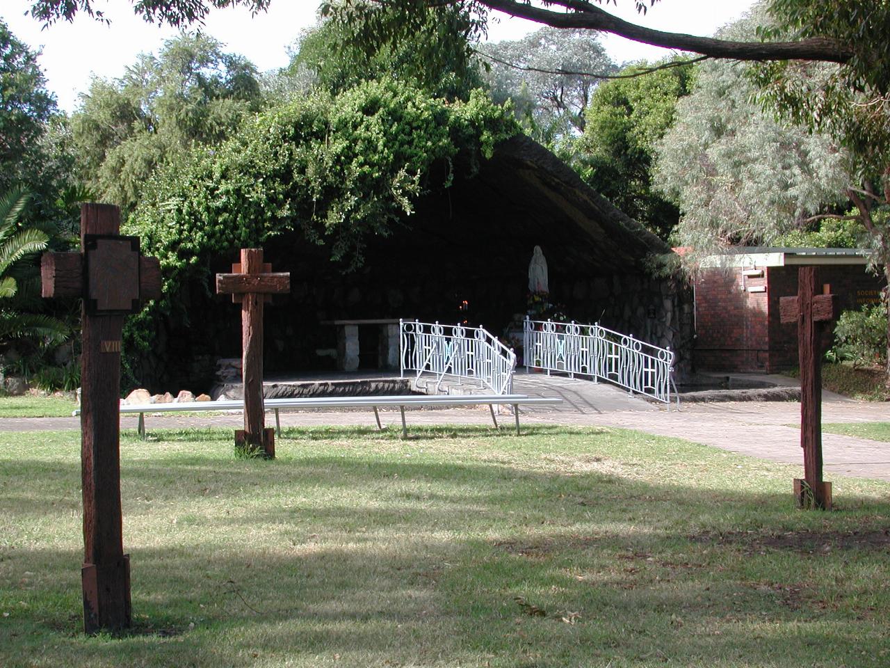 Grotto/Stations of the Cross, Our Lady of Lourdes, Earlwood