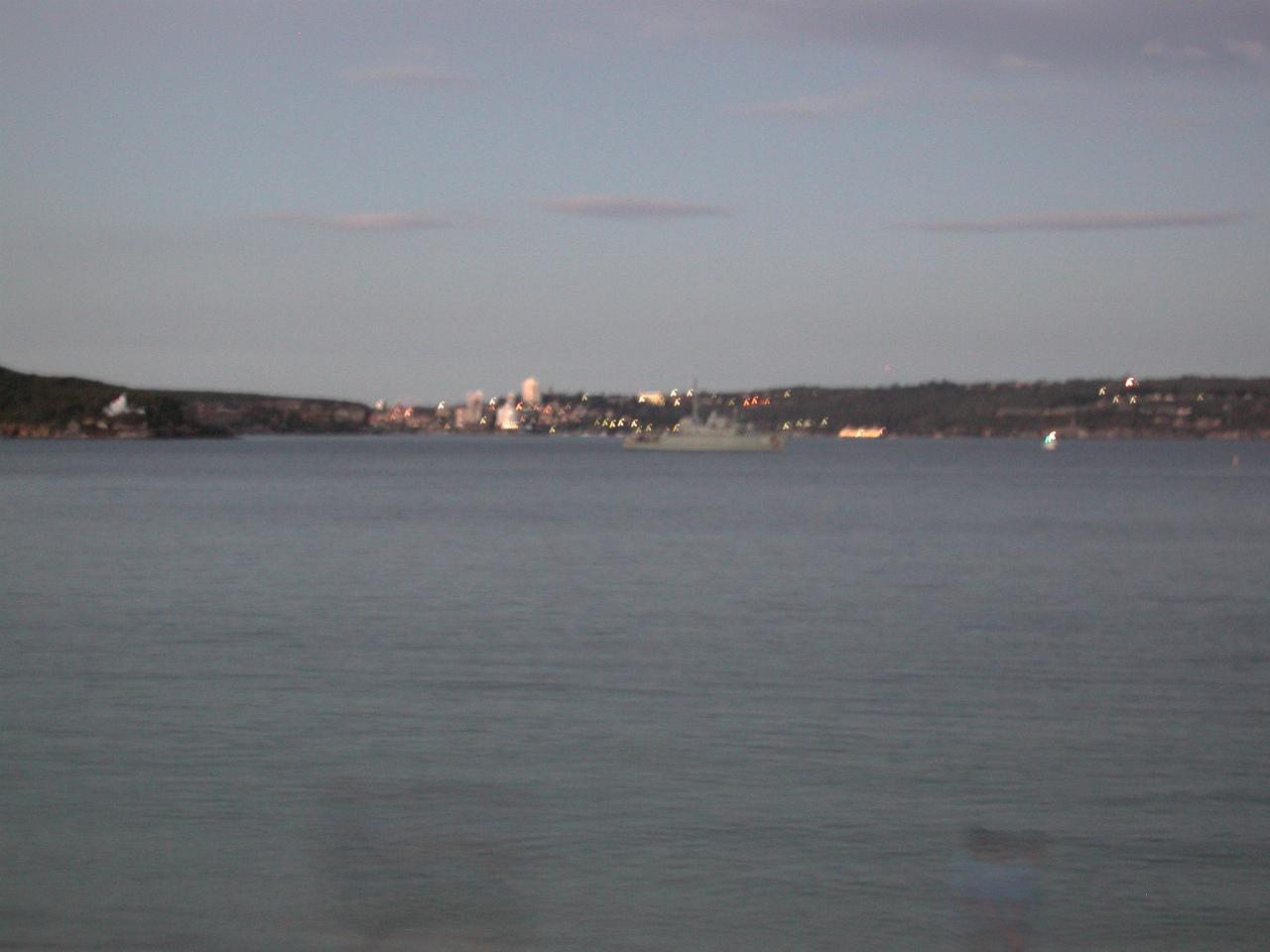 Balmoral Beach at sunset