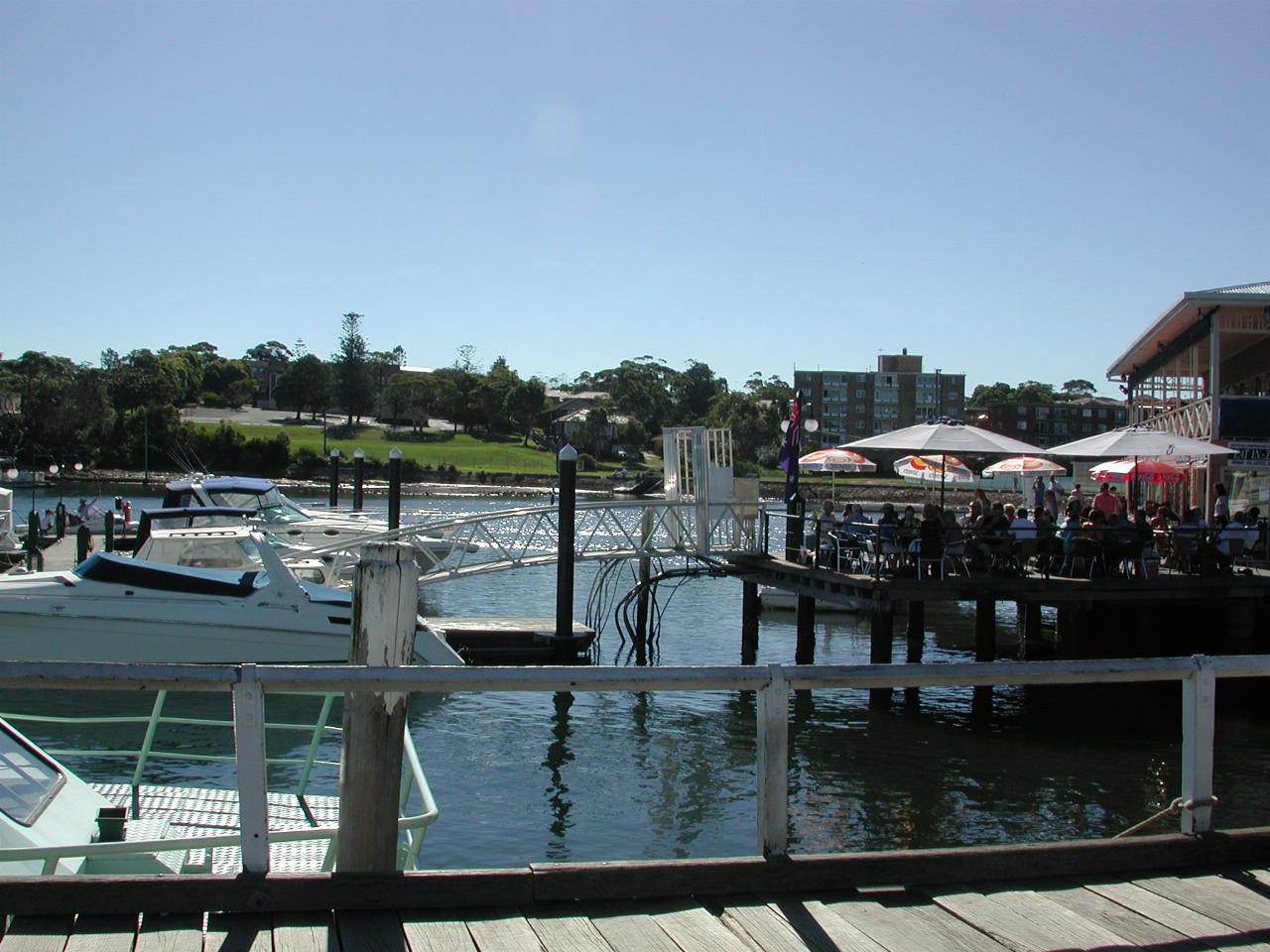 Cronulla Wharf, before Port Hacking cruise