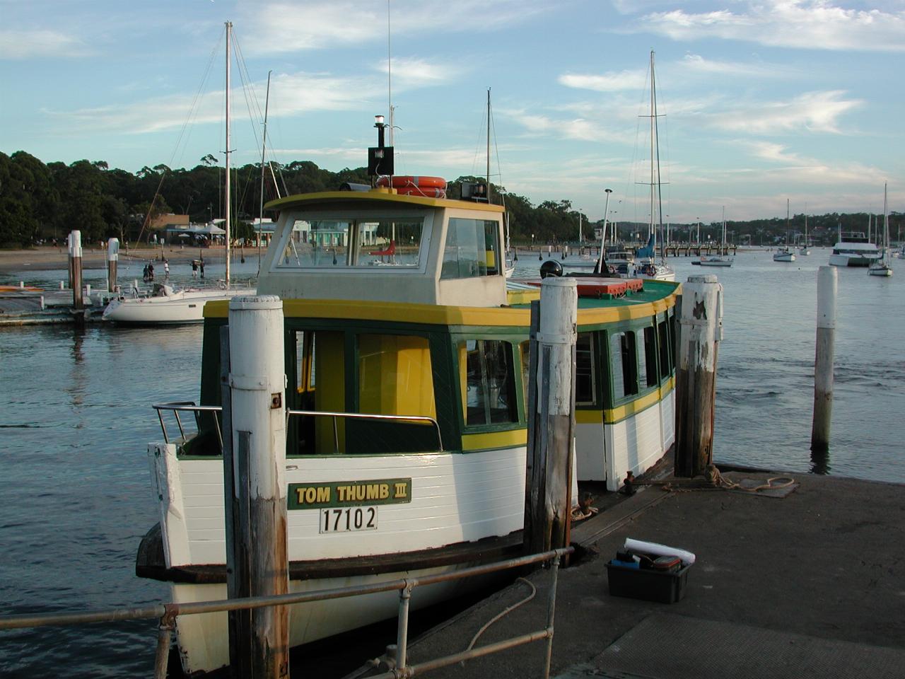 The cruise boat - Tom Thumb III