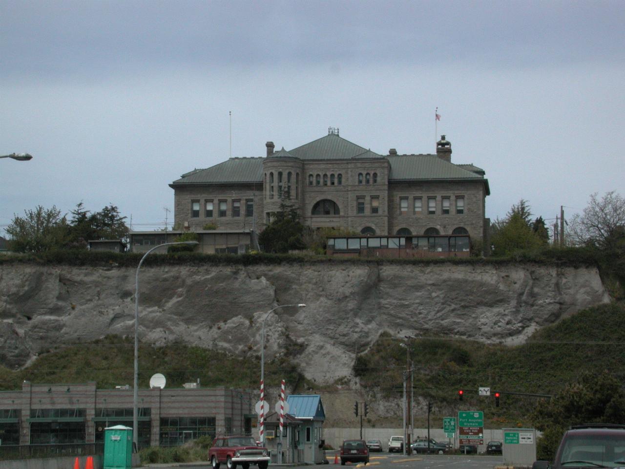 Port Townsend Customs House or Post Office, from ferry dock