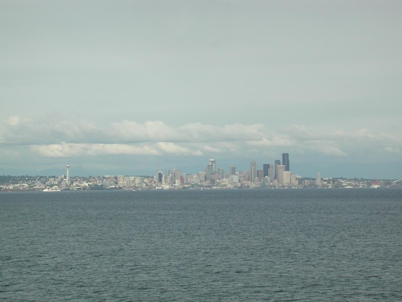 Downtown Seattle in the afternoon sunshine