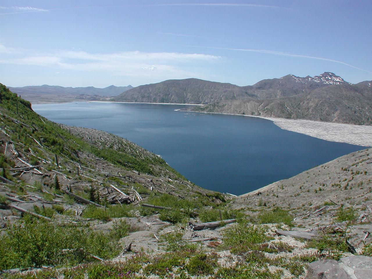 Spirit Lake, from Cedar Creek (wide angle)