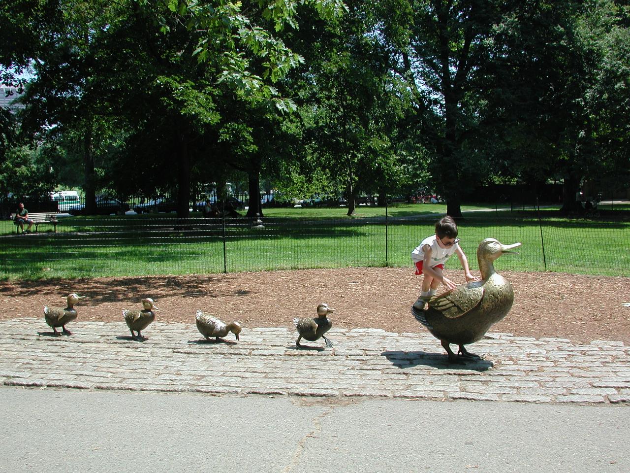 Play time, Boston Public Garden