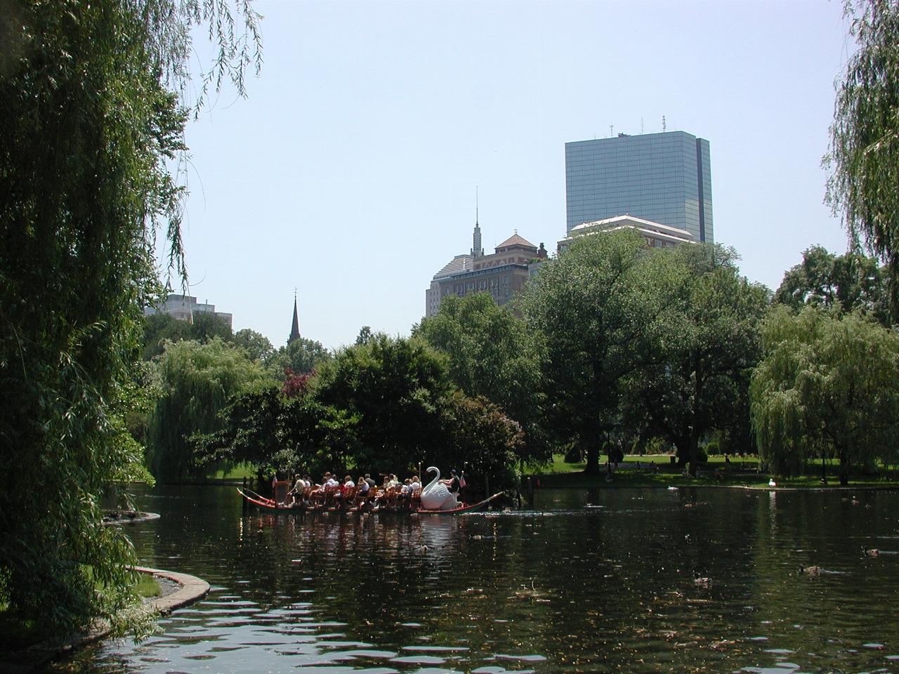 Pond in Boston Public Garden