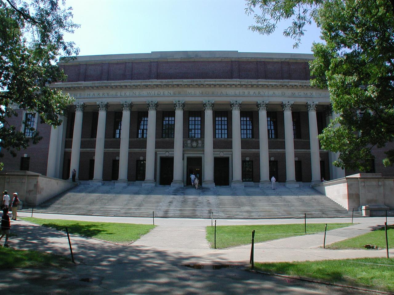 Widener Library, Harvard University