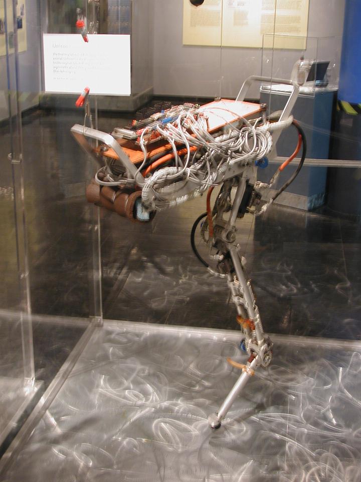 MIT Museum, 'Unipod' robot