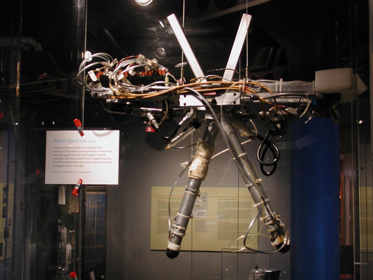 MIT Museum, Planar Biped walking robot