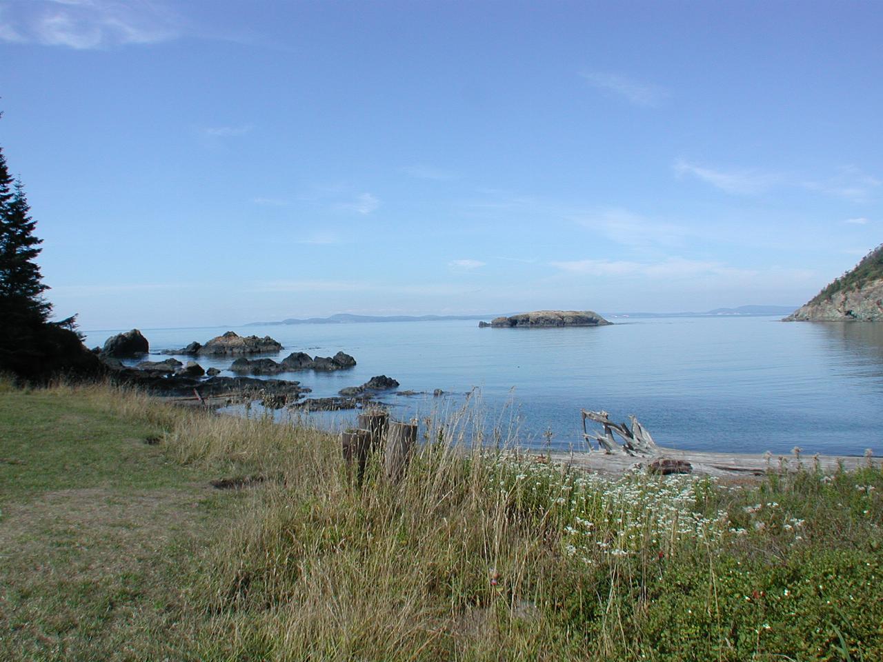 Rosario Beach looking out towards Lopez Island