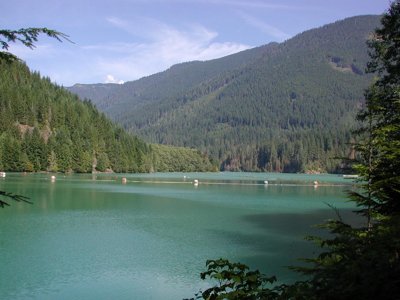 Baker Lake, behind Upper Baker Dam, north of Concrete, Skagit Valley