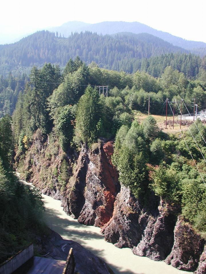 Baker River, downstream of Upper Baker Dam