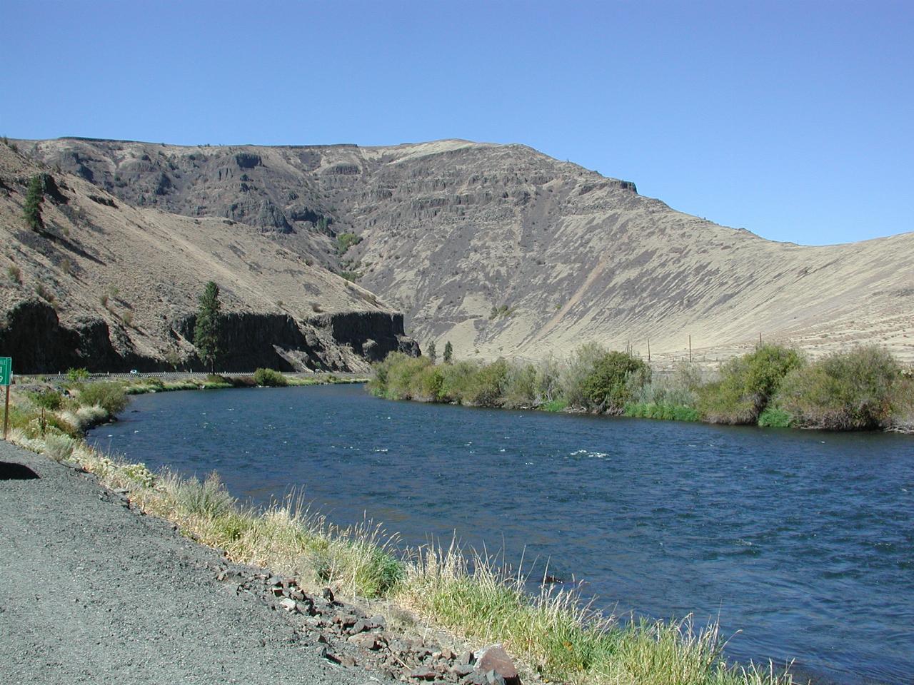 Yakima River in the Yakima Canyon, near Ellensburg