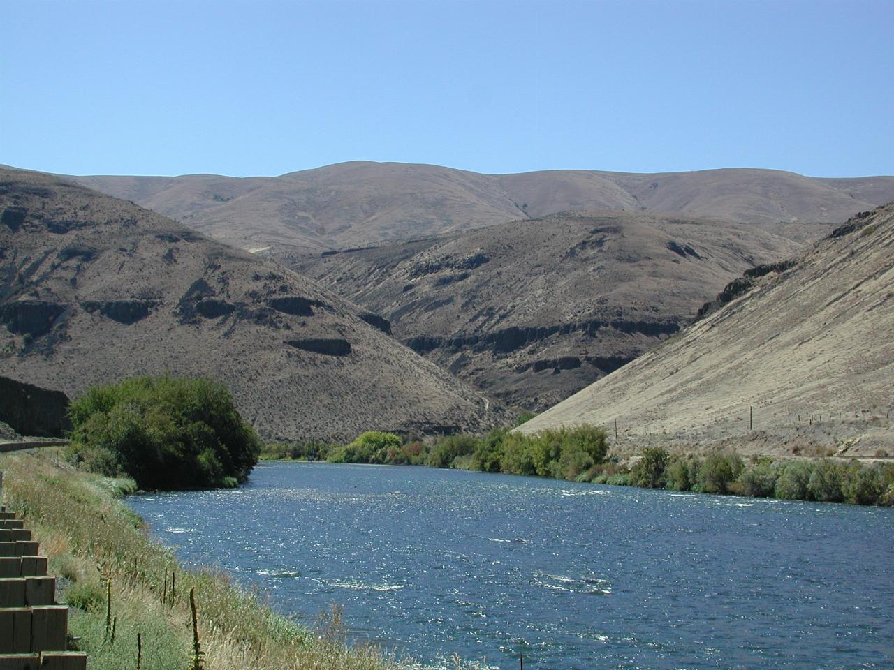 Fishing on the Yakima River