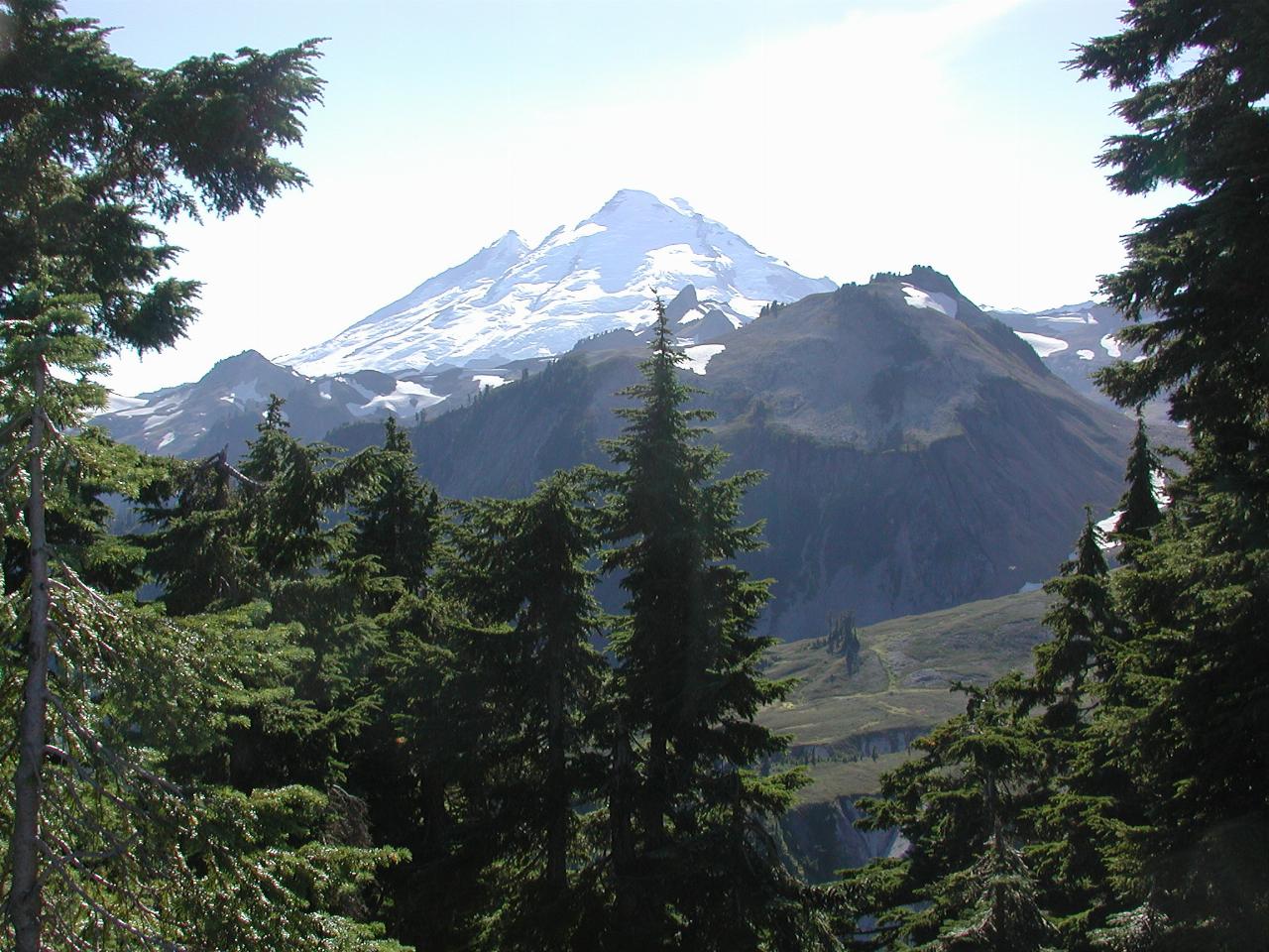 Mt. Baker from Artists Point parking lot