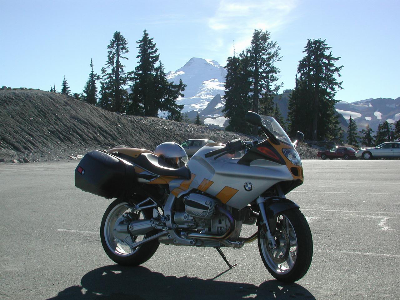 The 'S' at Artists Point, below Mt. Baker