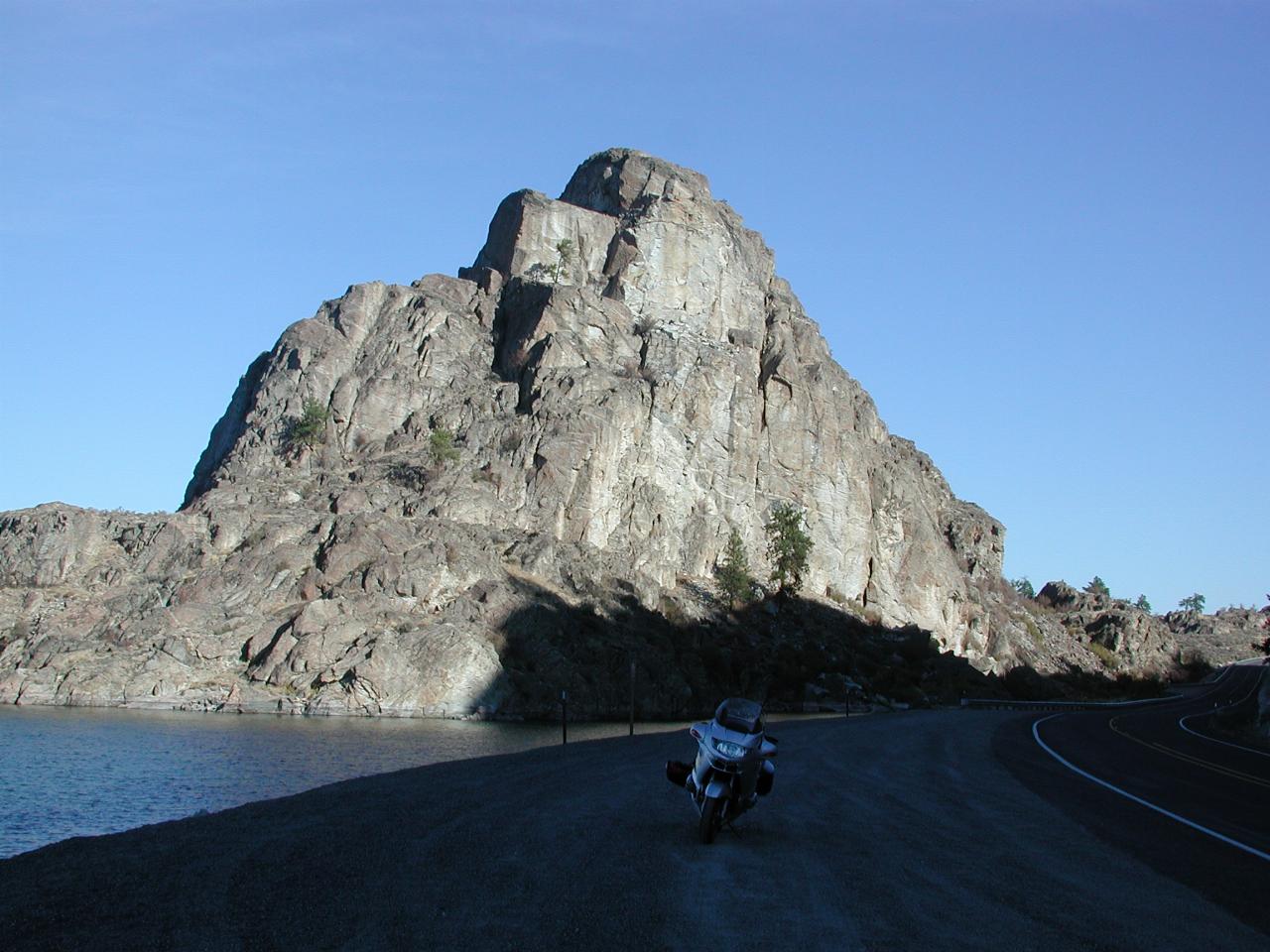 RT in the shade at Steamboat Rock view point