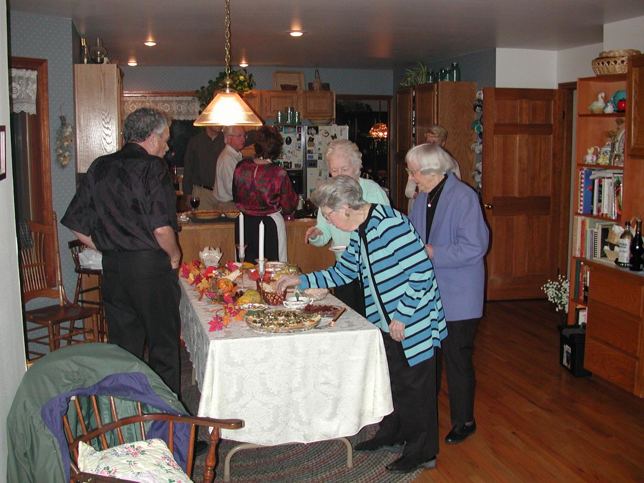 Cap'n Brad, Randy, Bill, Sandy, Louise, Doris + companion and Judy