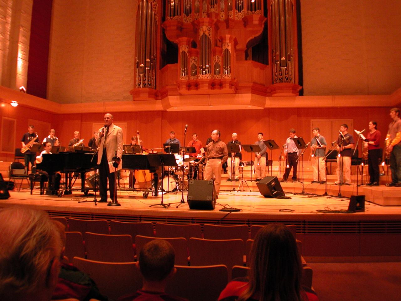 Nick Morrison (KPLU, host) doing the intro for radio