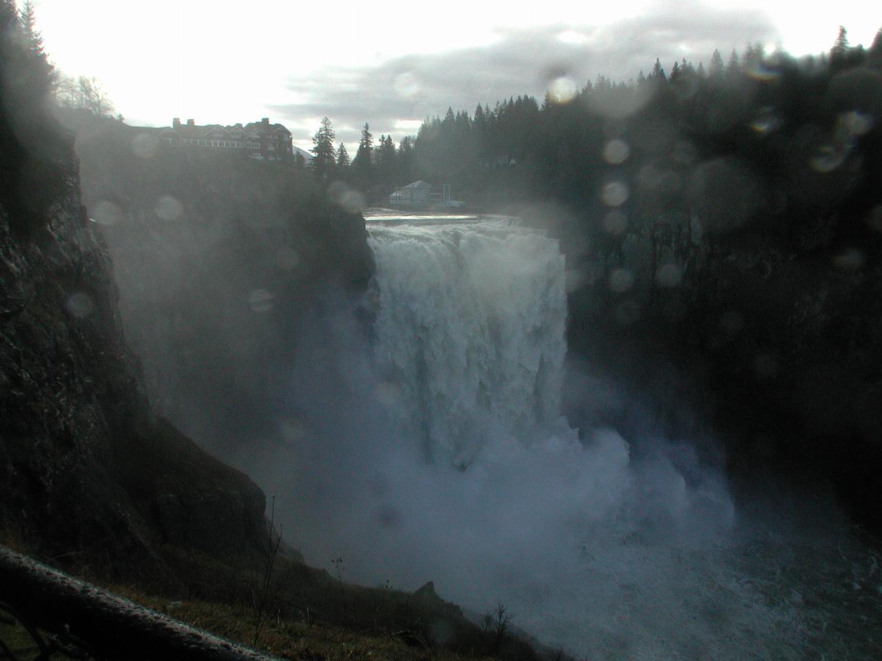 Snoqualmie Falls in full fury