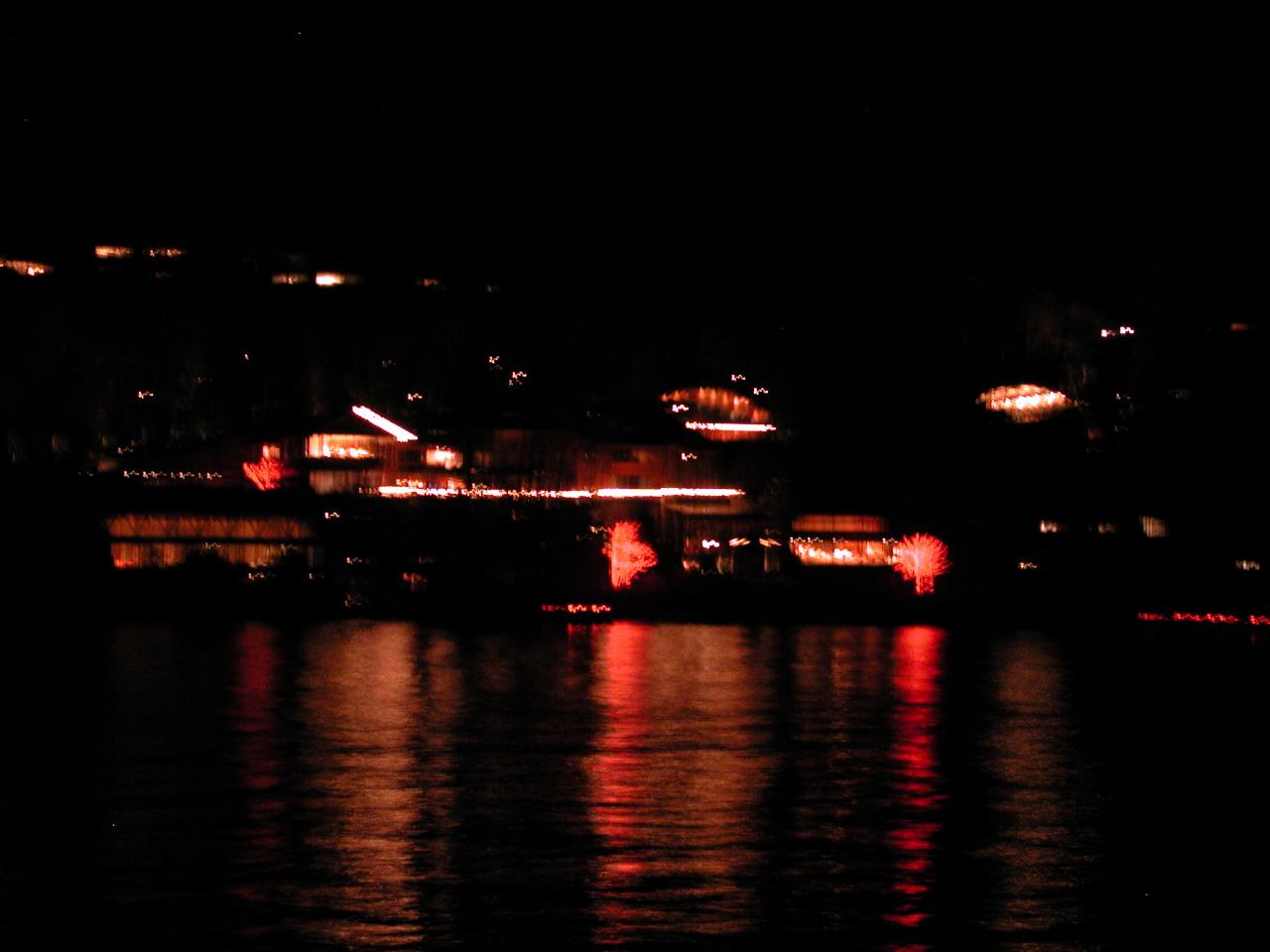 Bill Gates' home, as viewed from Klondike Express cruise