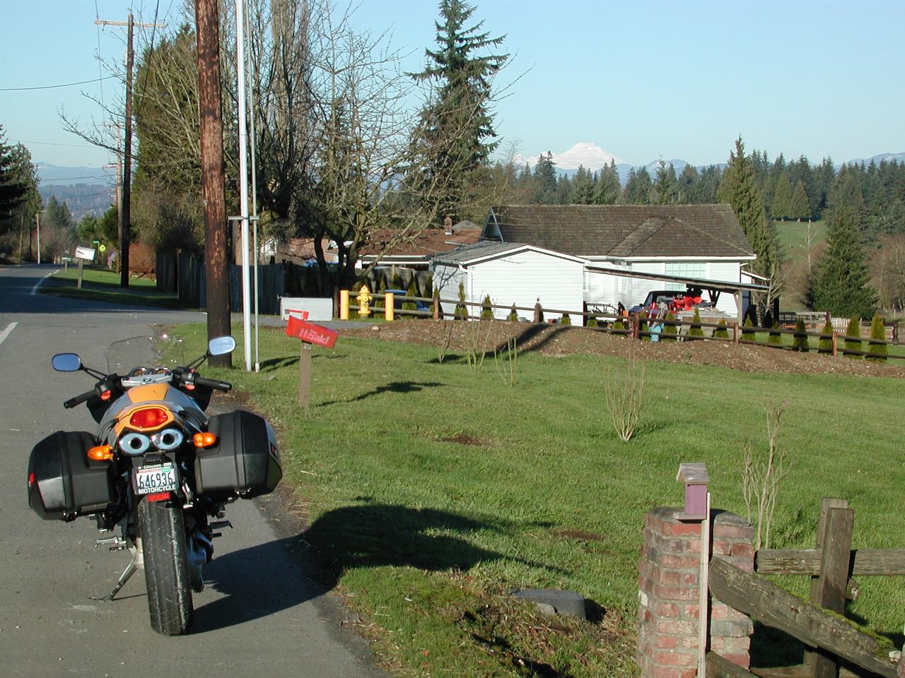 Fancy going for a ride on Christmas Day to photograph Mt. Baker!