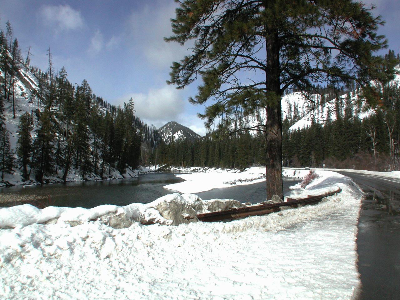 Tumwater Canyon, west of Leavenworth, Wenatchee River