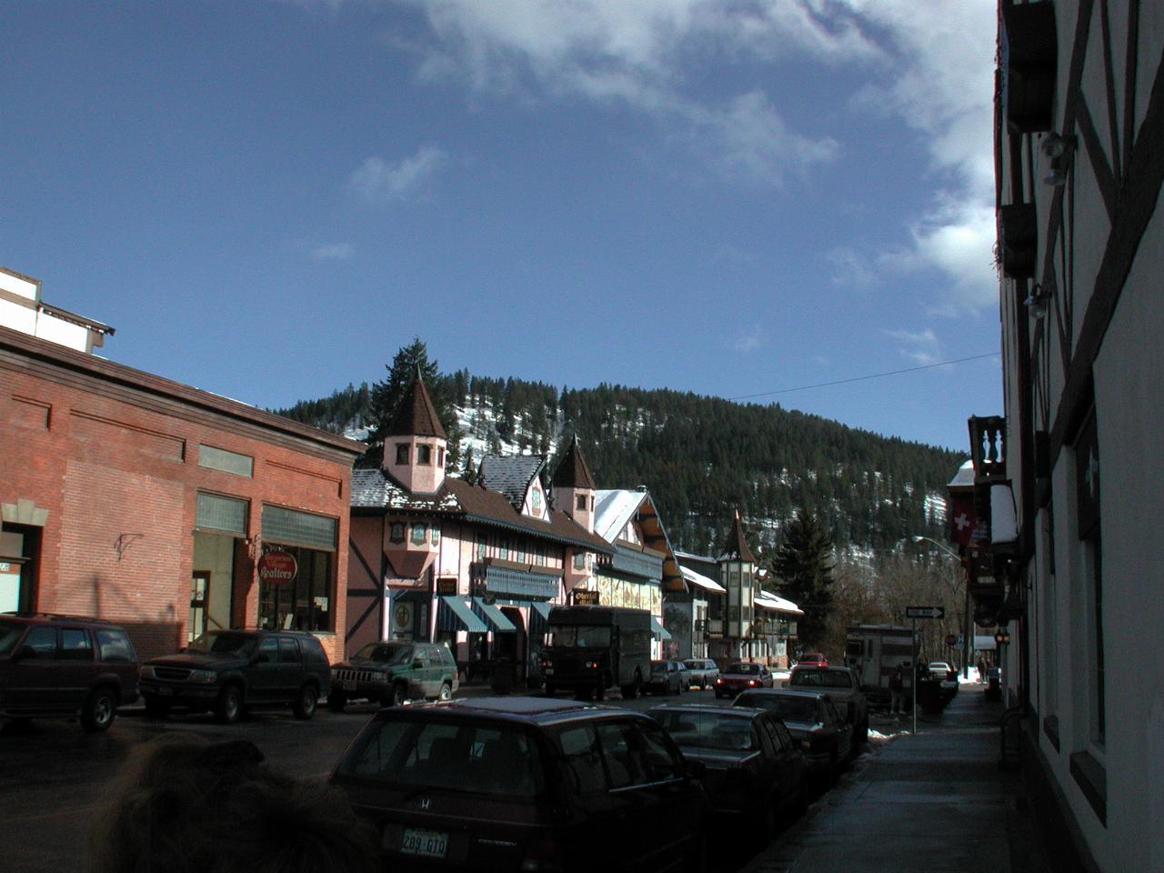 Leavenworth in snow