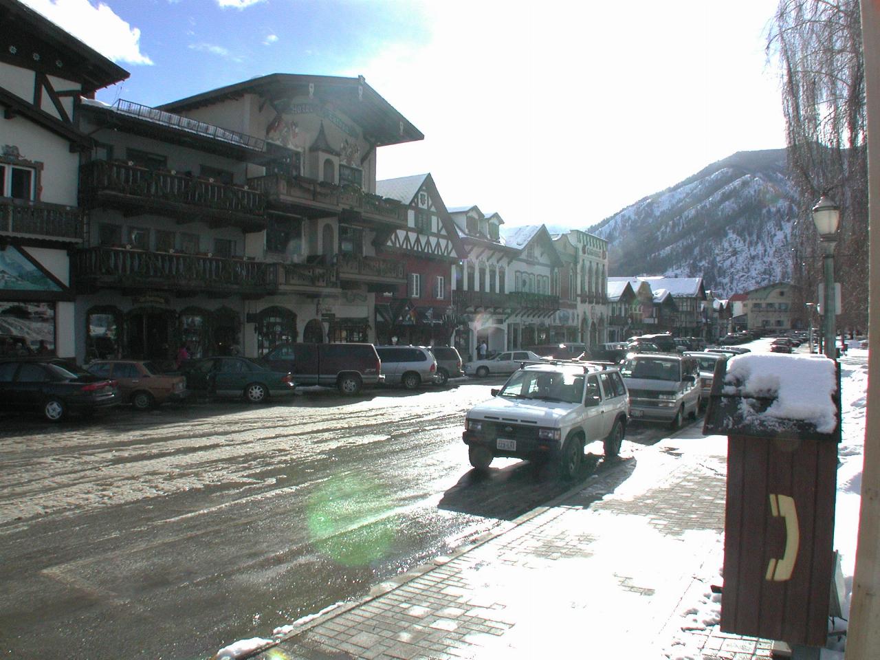 Leavenworth in snow