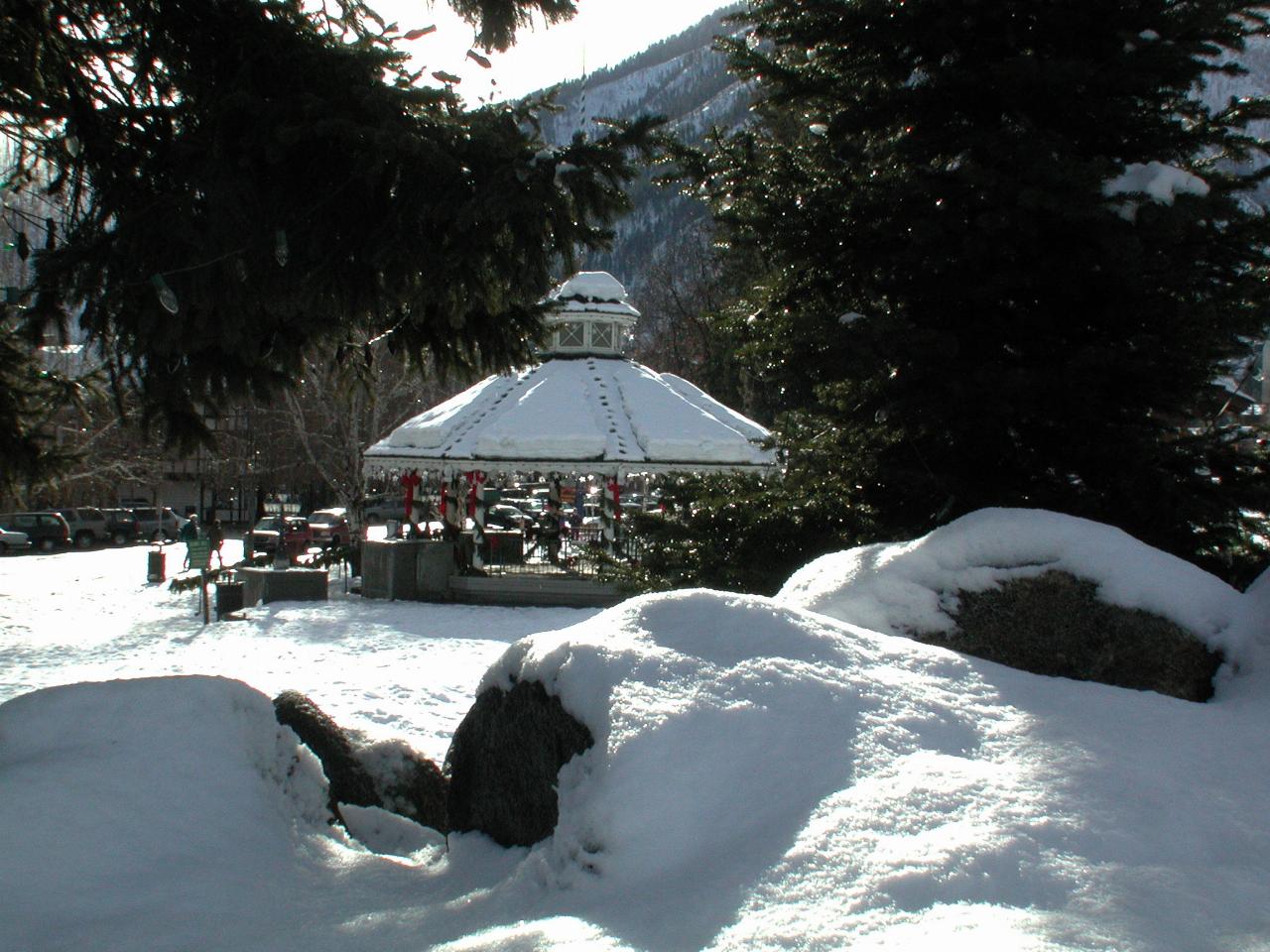 Leavenworth in snow