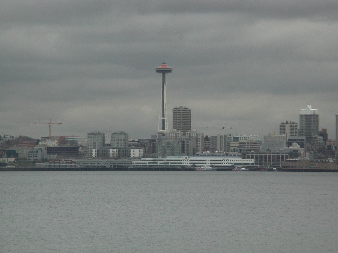 The Space Needle, from Alki