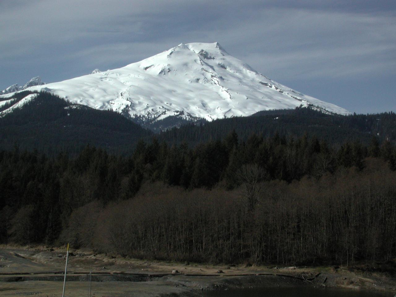 Mt. Baker, from Baker Lake picnic area/boat launch