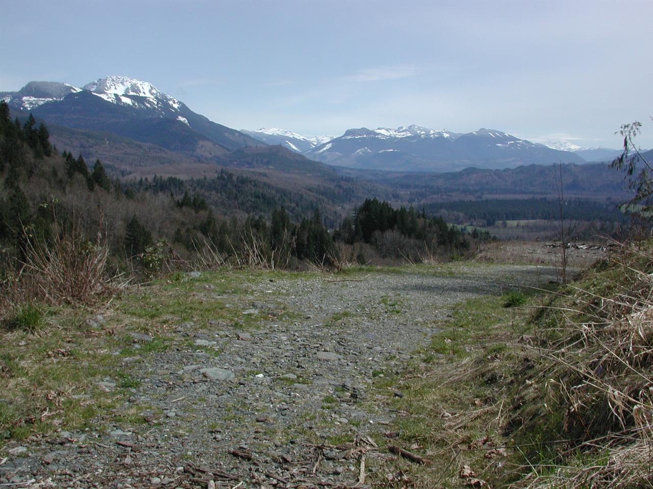 View from Burpee Hill Road, near Concrete, WA - probably Bald Mountain