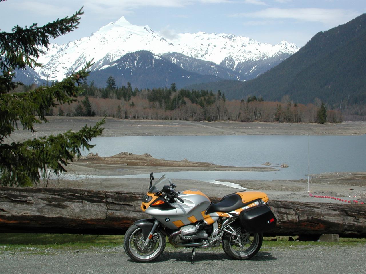 Baker Lake, Mt. Shuksan, R11S from Baker Lake Dam picnic area