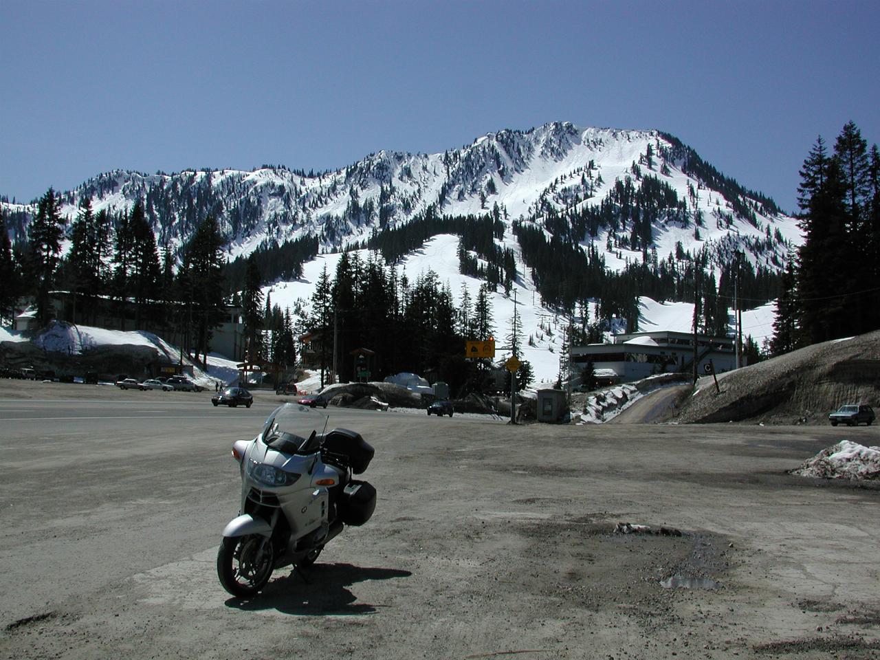 A glorious spring day for a ride to Stevens Pass