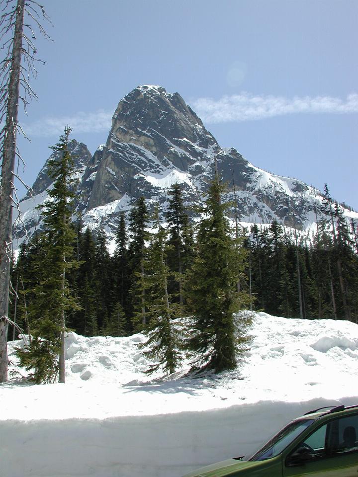 Early Winters Spires, from Washington Pass Lookout road