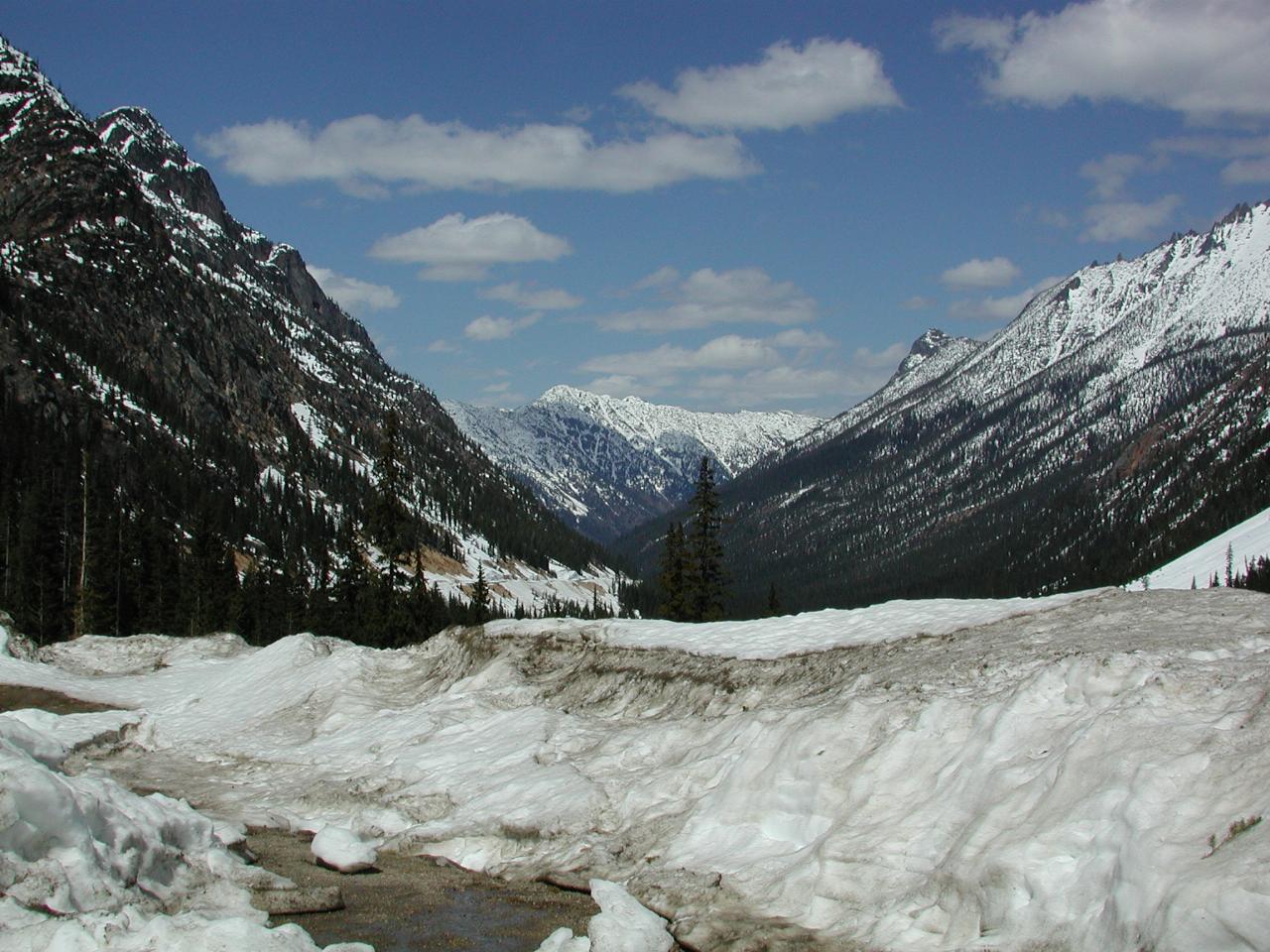 Looking into the Methow Valley from just below Washington Pass