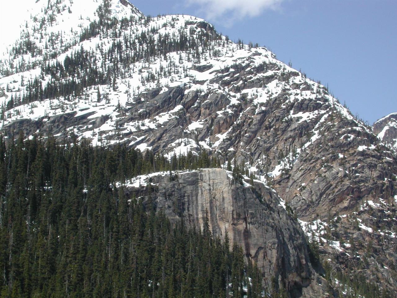 Close up of Washing Pass Lookout