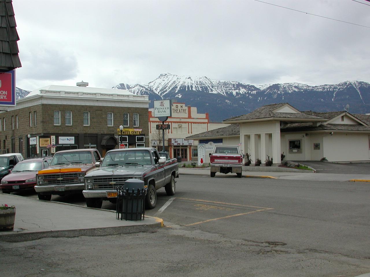 Wallowa Mountains (Oregon Alps), from Enterprise, OR; probably Mt. Fanny