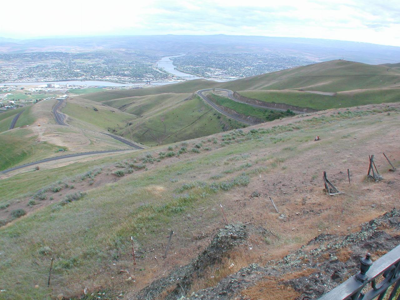 View of Spiral Highway from the top (wide angle)