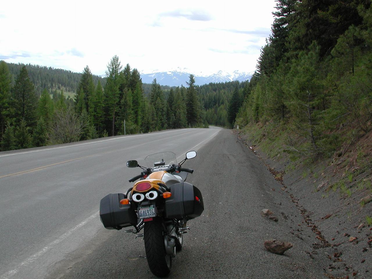 Wallowa Mountains, from OR3, north of Enterprise, OR