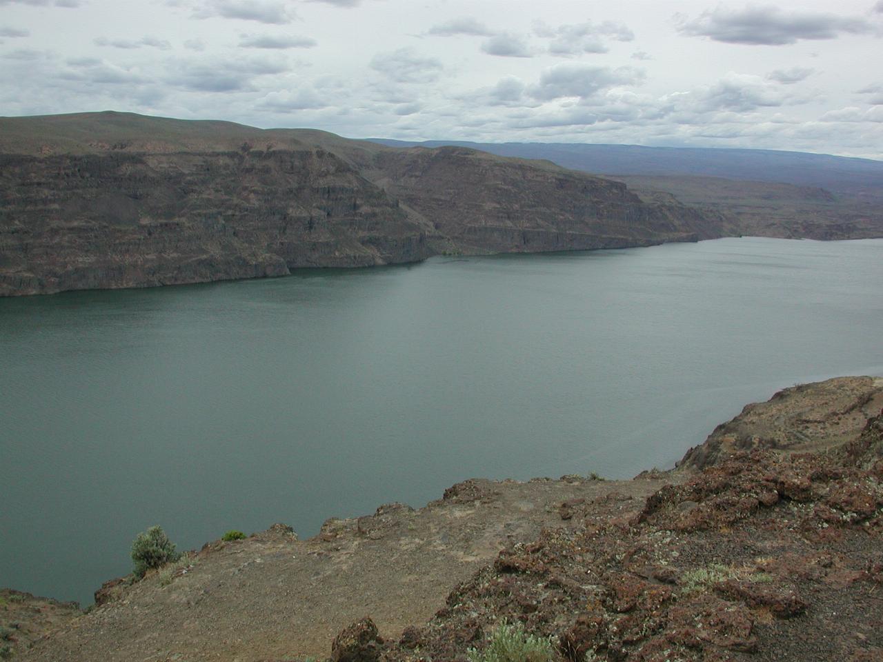 Columbia and petrified forest area from Wild Horse Monument