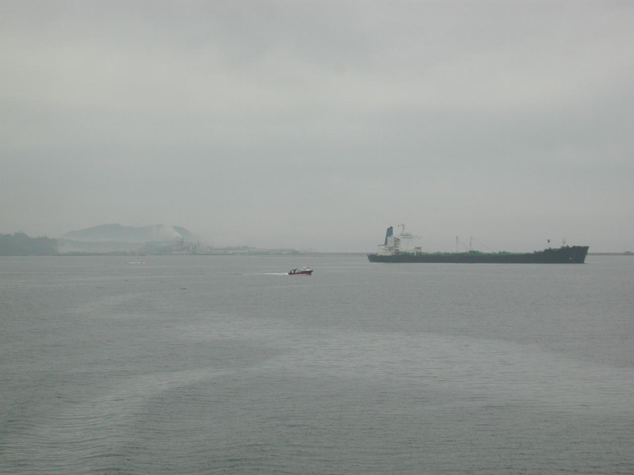 Port Angeles harbour and mill